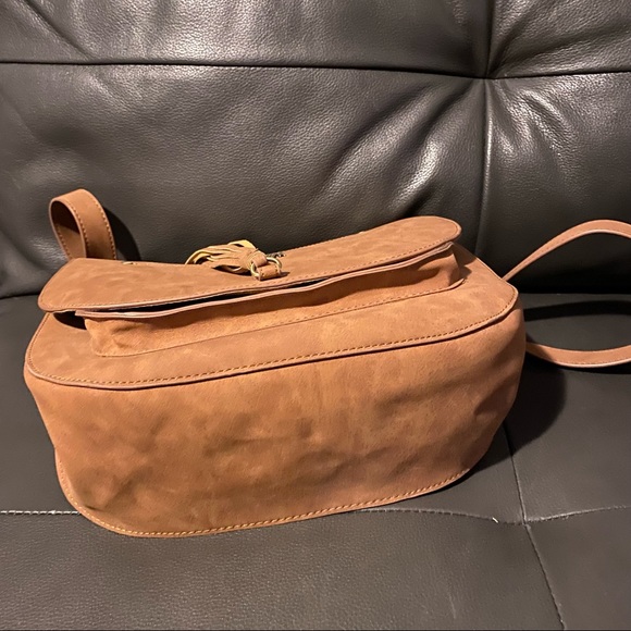 Kenneth Cole Reaction large Faun Norway saddle bag - Picture 8 of 11